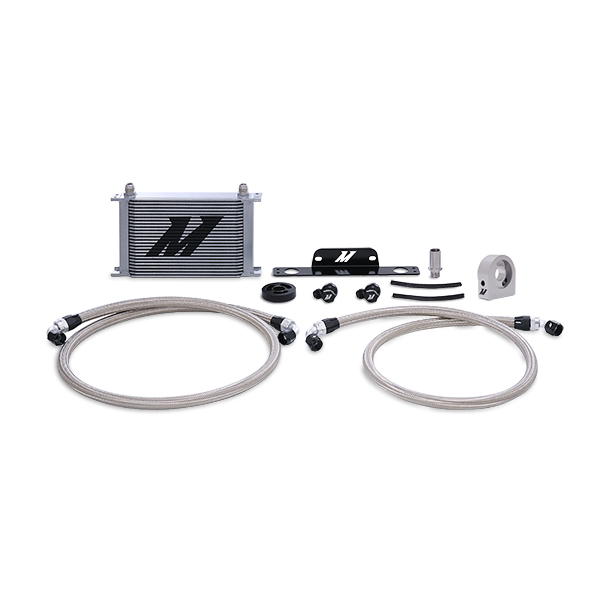 Mishimoto — Mishimoto 10-15 Chevrolet Camaro SS Oil Cooler Kit (Non-Thermostatic) - Silver - view 6